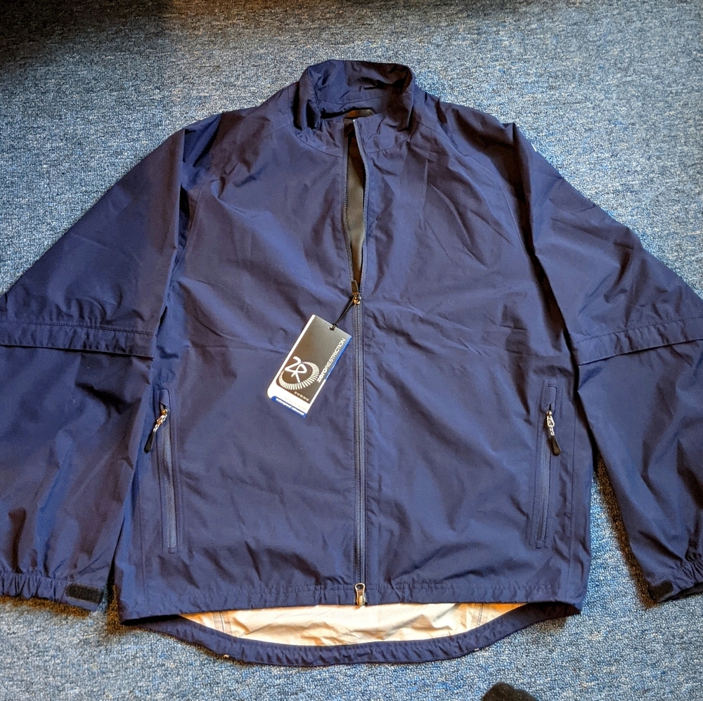 Zero Restriction Packable Waterproof Golf Jacket